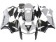 2005-2006 Honda CBR600RR Motorcycle Fairing - White Black