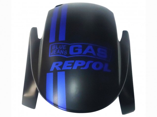 2007-2008 Honda CBR600RR Motorcycle Fairings - Matte Black Blue Repsol
