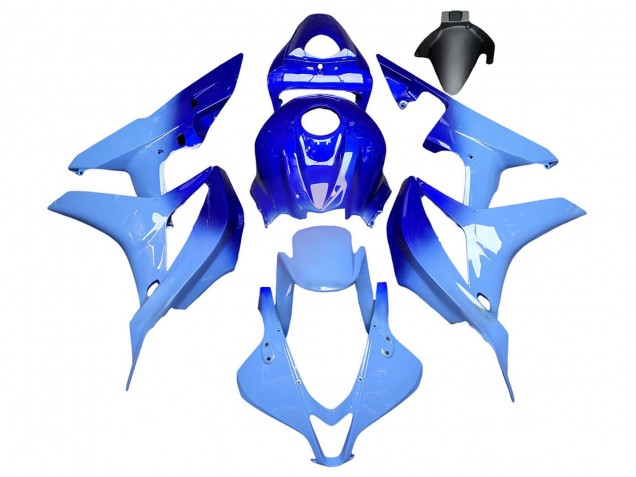 2007-2008 Honda CBR600RR Motorcycle Fairings - Blue Light Blue