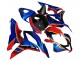 2007-2008 Honda CBR600RR Motorcycle Fairings - Blue Red Yellow Glossy Black