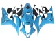 2007-2008 Honda CBR600RR Motorcycle Fairings - Light Blue Racing
