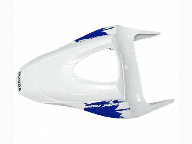 2007-2008 Honda CBR600RR Motorcycle Fairings - White Light Blue Glossy Black