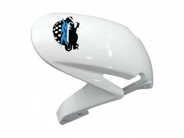 2007-2008 Honda CBR600RR Motorcycle Fairings - White Light Blue Glossy Black