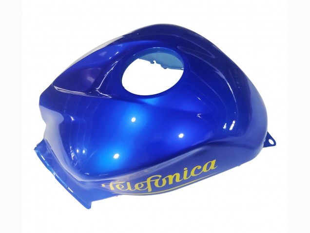 2007-2008 Honda CBR600RR Motorcycle Fairings - Blue Green MoviStar Castrol