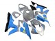 2007-2008 Honda CBR600RR Motorcycle Fairings - Nardo Grey Blue White Glossy Black