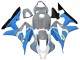 2007-2008 Honda CBR600RR Motorcycle Fairings - Nardo Grey Blue White Glossy Black