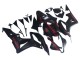 2007-2008 Honda CBR600RR Motorcycle Fairings - Matte Black Red