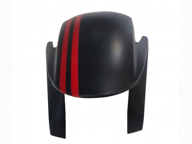 2007-2008 Honda CBR600RR Motorcycle Fairings - Matte Black Red