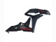 2007-2008 Honda CBR600RR Motorcycle Fairings - Matte Black Red