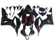 2007-2008 Honda CBR600RR Motorcycle Fairings - Matte Black Red