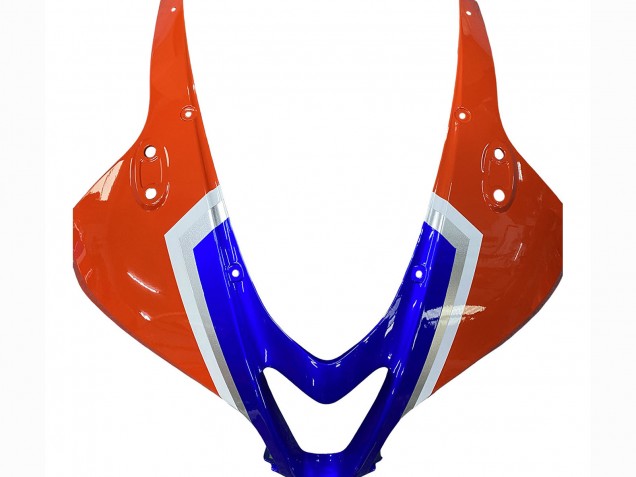 2007-2008 Honda CBR600RR Motorcycle Fairings - Silver Blue Red HRC