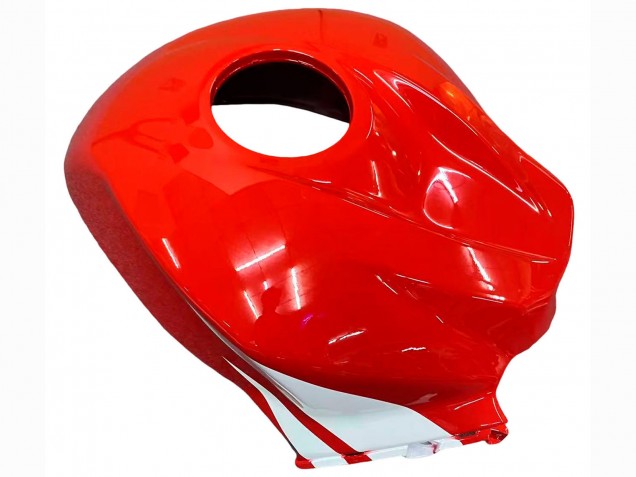 2007-2008 Honda CBR600RR Motorcycle Fairing - White Red Glossy Black