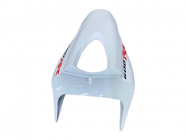 2007-2008 Honda CBR600RR Motorcycle Fairing - White Red Glossy Black