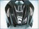 2007-2008 Honda CBR600RR Motorcycle Fairings - Glossy Black White West