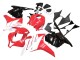 2009-2012 Honda CBR600RR Motorcycle Fairing Kits - White Red Glossy Black