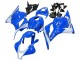2009-2012 Honda CBR600RR Motorcycle Fairings - Blue White