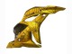 2009-2012 Honda CBR600RR Motorcycle Fairings - Gold Glossy Black