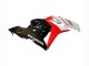 2009-2012 Honda CBR600RR Motorcycle Fairing - White Red Glossy Black