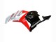 2009-2012 Honda CBR600RR Motorcycle Fairing - White Red Glossy Black