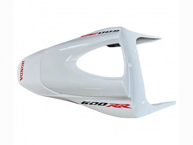 2009-2012 Honda CBR600RR Motorcycle Fairing - White Red Glossy Black