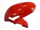 2009-2012 Honda CBR600RR Motorcycle Fairings - Red Glossy Black Matte Black Stripe