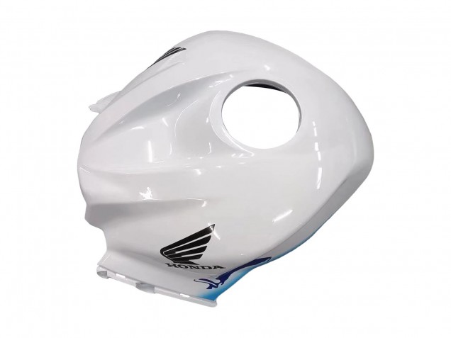 2009-2012 Honda CBR600RR Motorcycle Fairings Kit - White Blue Glossy Black