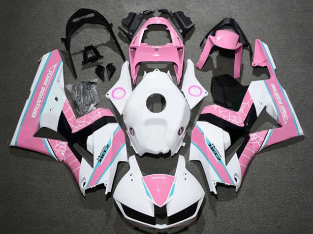 2013-2023 Honda CBR600RR Motorcycle Fairings - White Pink