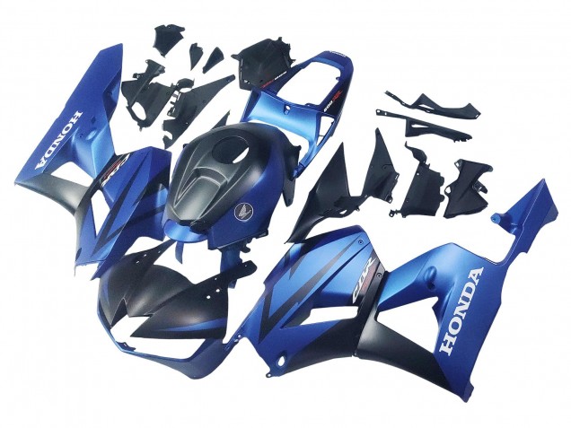 2013-2026 Blue Matte Black Racing Honda CBR600RR Motorcycle Fairings