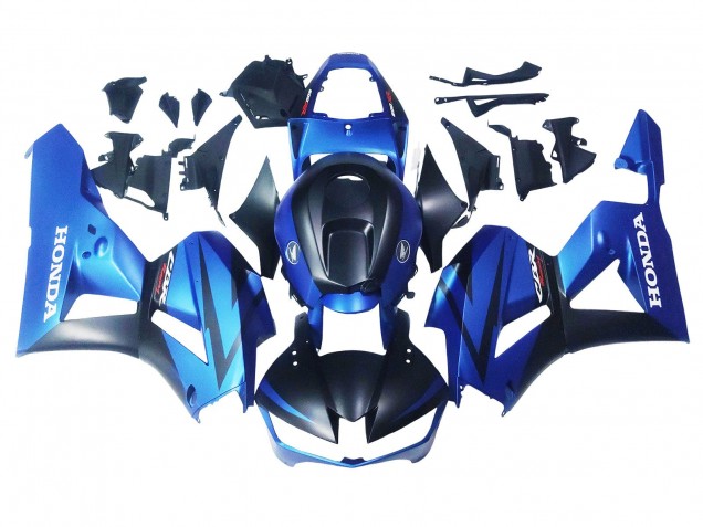 2013-2026 Blue Matte Black Racing Honda CBR600RR Motorcycle Fairings