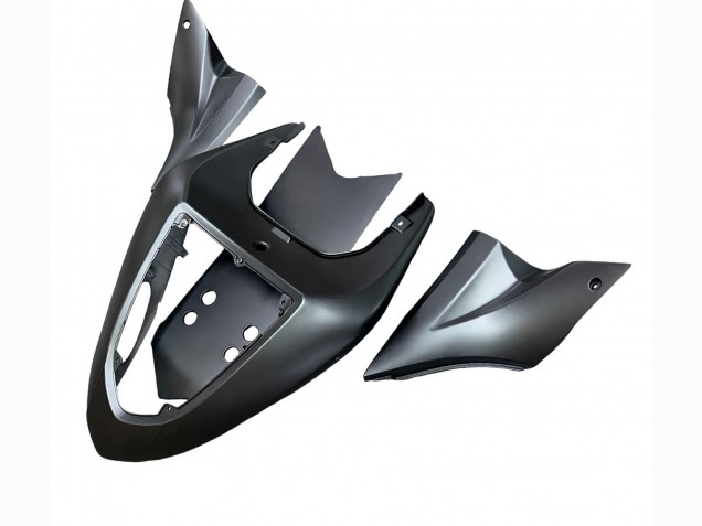 2006-2007 Kawasaki ZX10R Motorcycle Fairings - Grey Yellow Glossy Black Monster Elf