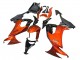 2008-2010 Kawasaki ZX10R Motorcycle Fairings - Burnt Orange Black