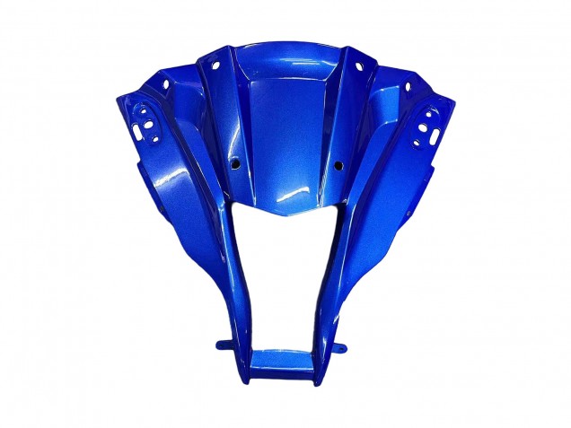 2011-2015 Kawasaki ZX10R Motorcycle Fairings - Blue White Glossy Black
