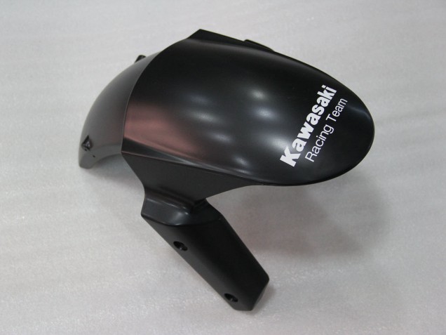 2011-2015 Kawasaki ZX10R Motorcycle Fairings - Glossy Black White Elf Snow Decal