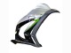 2016-2020 Kawasaki ZX10R Motorcycle Fairing - Silver Green Black