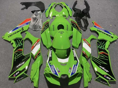 Custom 2021-2025 Kawasaki ZX10R Motorcycle Fairings - Green White Blue Black Red Showr Elf Mouldings Monster