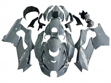 Custom 2021-2025 Kawasaki ZX10R Motorcycle Fairings - Grey