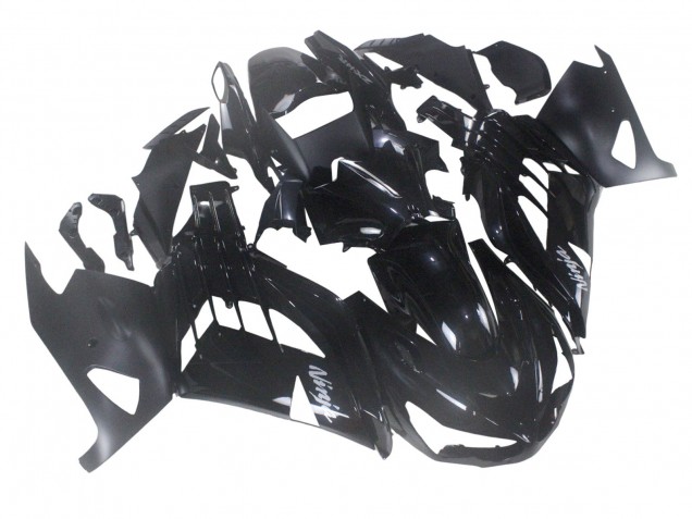 2012-2024 Glossy Black Matte Black White Ninja Kawasaki ZX14R ZZR1400 Motorcycle Fairing