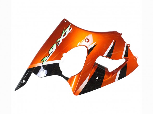2000-2002 Kawasaki ZX6R Motorcycle Fairings - Orange Black