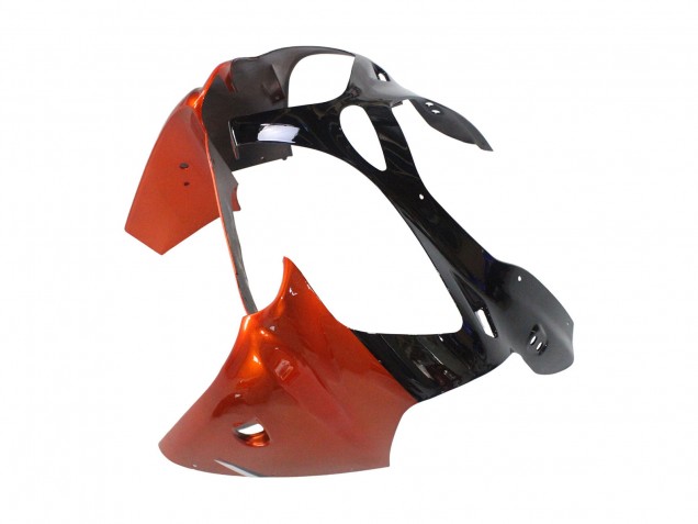 2000-2002 Kawasaki ZX6R Motorcycle Fairings - Orange Black