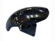 2003-2004 Kawasaki ZX6R Motorcycle Fairings - Glossy Black Green Flame