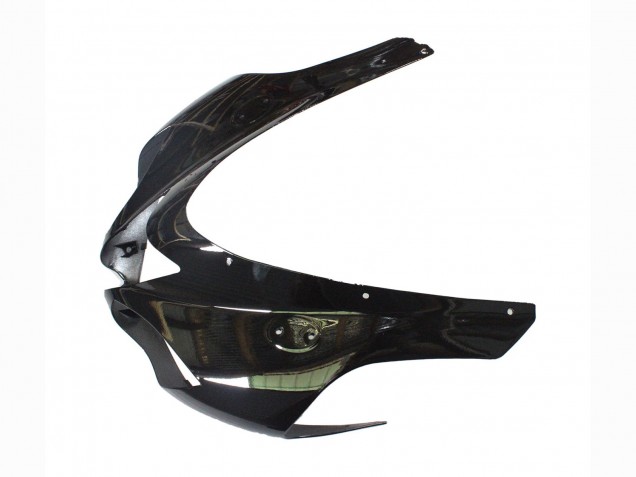 2007-2008 Kawasaki ZX6R Motorcycle Fairings - Black Silver Red Ninja