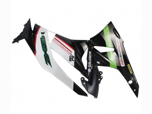 2009-2012 Kawasaki ZX6R Motorcycle Fairings - White Red Black Green