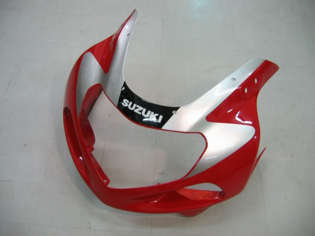 2000-2002 Suzuki GSXR1000 Motorcycle Fairings - Red Silver White Black