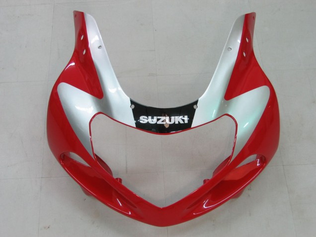 2000-2002 Suzuki GSXR1000 Motorcycle Fairings - Red Silver White Black