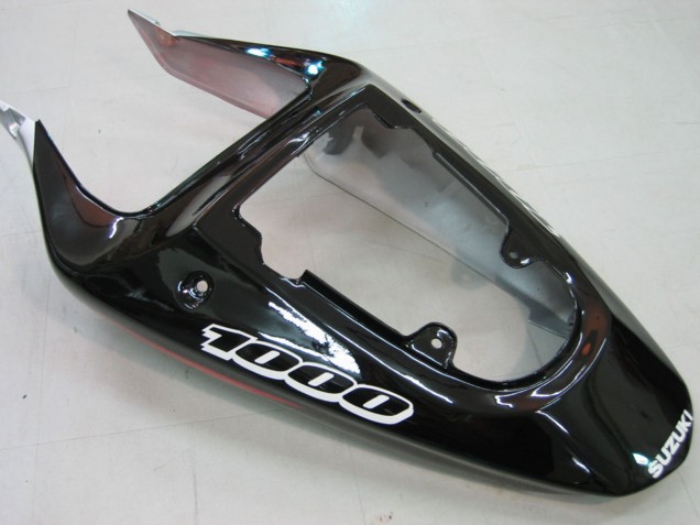 2000-2002 Suzuki GSXR1000 Motorcycle Fairings - Red Silver White Black