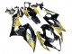 2005-2006 Suzuki GSXR 1000 Motorcycle Fairings - Black Gold
