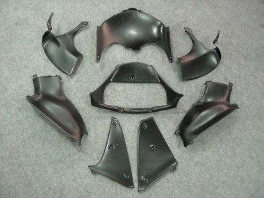 Custom 1996-2007 Suzuki GSXR 1300 Hayabusa Motorcycle Fairings - White Black Corona