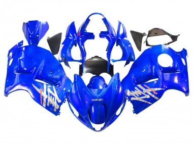 Custom 1996-2007 Suzuki GSXR 1300 Hayabusa Motorcycle Fairings - Blue Hayabusa