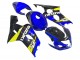 2004-2005 Suzuki GSXR 600 / GSXR 750 Motorcycle Fairings - Blue Yellow Black