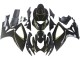 2006-2007 Suzuki GSXR 600 / GSXR 750 Motorcycle Fairings - Glossy Black Gold Stripe
